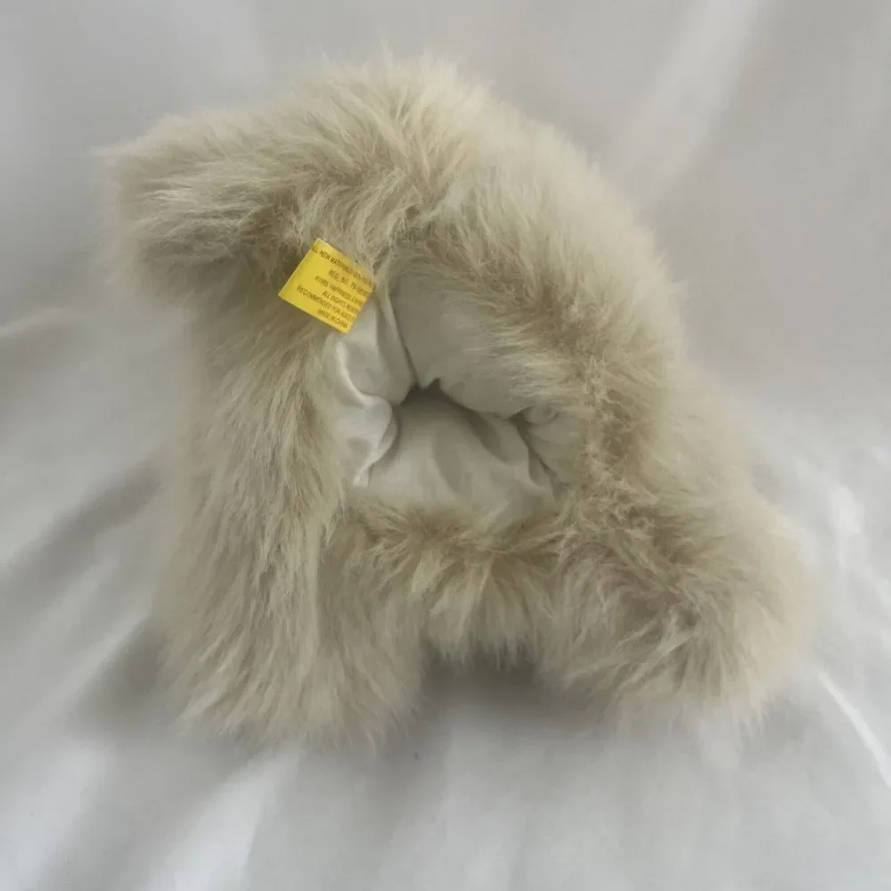 Vtg Monkey Puppet 1995 Happiness Express Beige Plush‎ 12